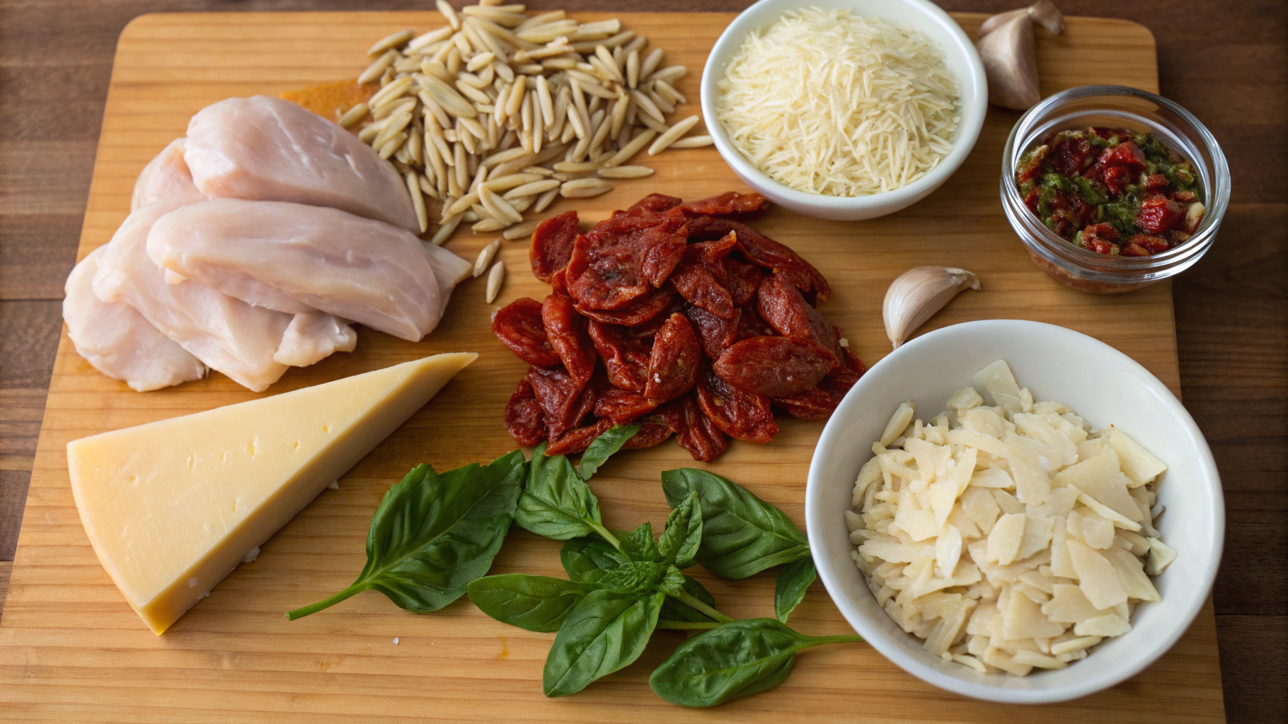 Ingredients For Marry Me Chicken Orzo Chicken Or