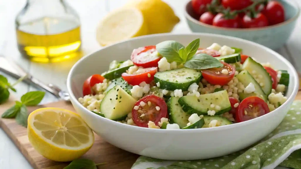 Refreshing Acini De Pepe Summer Salad